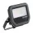 Ledvance LED Breedstraler Aluminium Zwart 8W 1100lm 100D - 830  | IP66 - Symmetrisch