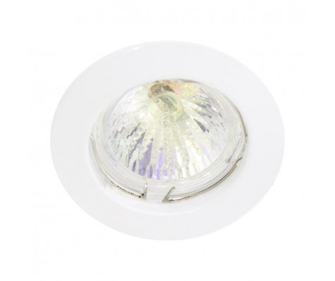 Halogen spot 51mm fixed Wit Halogen spot 51mm fixed Wit